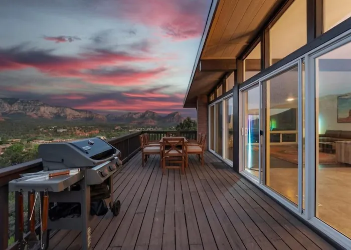 Luxury Uptown With Views And Hot Tub Ferienhaus Sedona