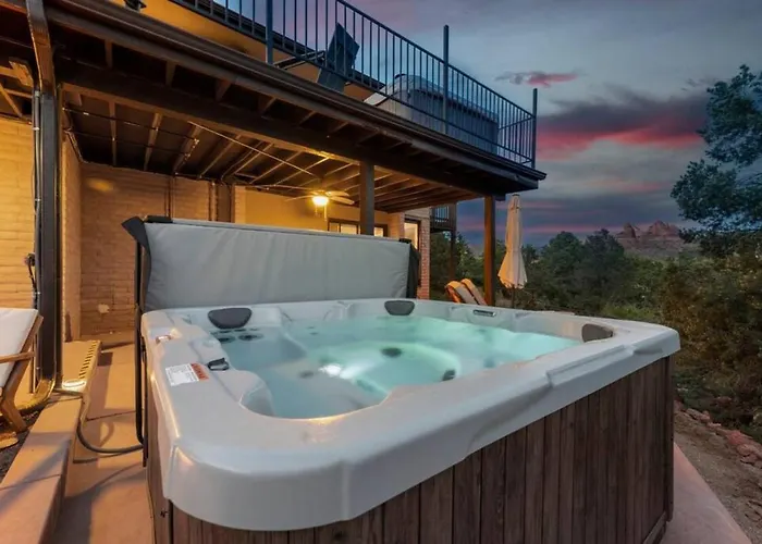 Ferienhaus Luxury Uptown With Views And Hot Tub *